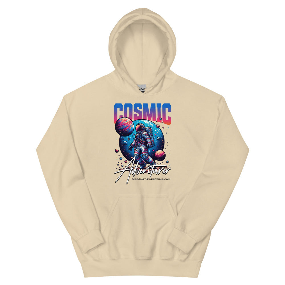 Cosmic Adventurer Hoodie - Sand Color - https://ascensionemporium.net